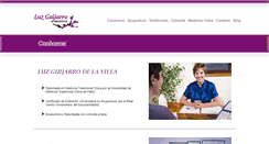 Desktop Screenshot of luzguijarro.com